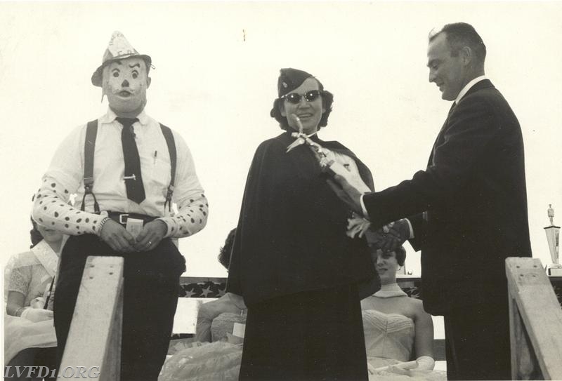 1960: Clinton 'Sparky' Duke and Mary Jane Scully received many fire prevention awards